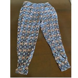 Lucid Pink Pattern Joggers- Size: small